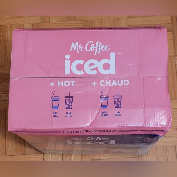 Mr. Coffee Iced and Hot Coffee Maker, Single Serve Coffee Machine with 22-Ounce - Picture 16 of 16